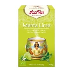 Yogi Tea Menta Lima, 17 sobres, 100% natural.