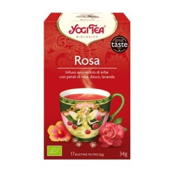 Yogi Tea Rosa, 17 sobres naturales.