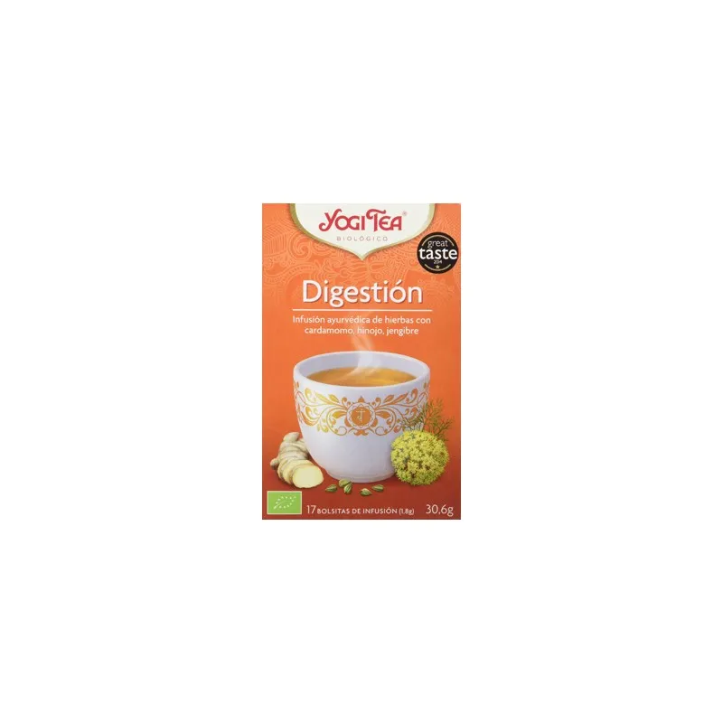 Yogi Tea Digestion 17 sobres | Farmacia Barata Yogi Tea Digestion 17 sobres | Farmacia Barata