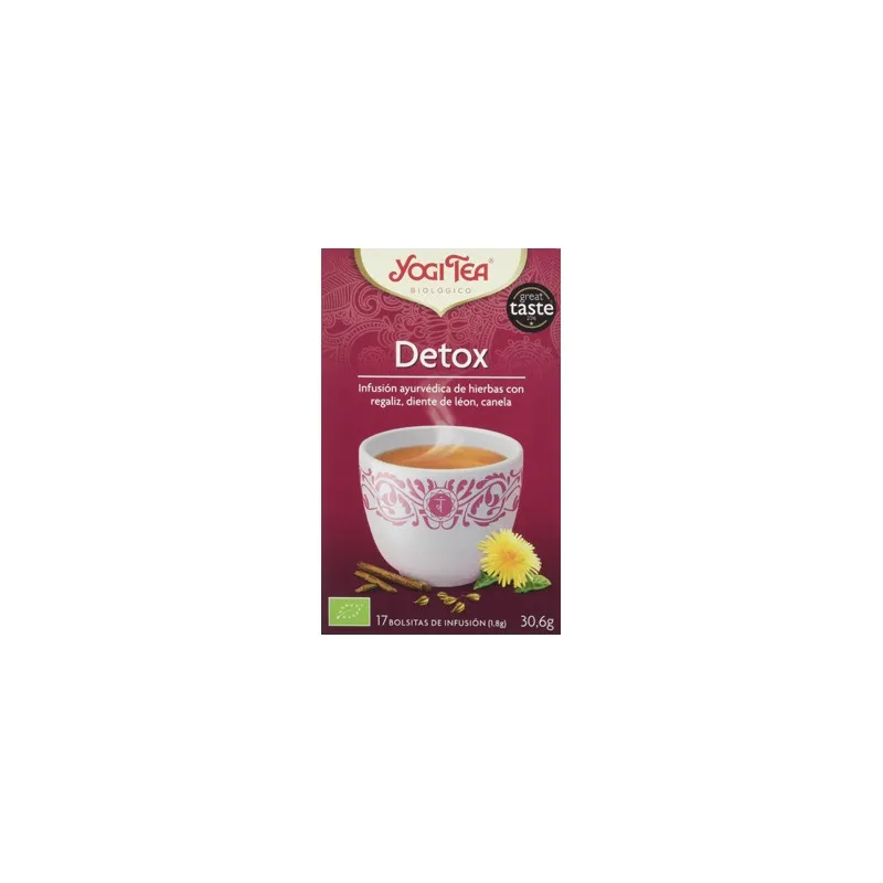 Yogi Tea Detox 17 sobres bio | Farmacia Barata Yogi Tea Detox 17 sobres bio | Farmacia Barata