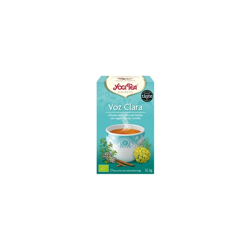 Yogi Tea Voz Clara 17 sobres | Farmacia Barata Yogi Tea Voz Clara 17 sobres | Farmacia Barata