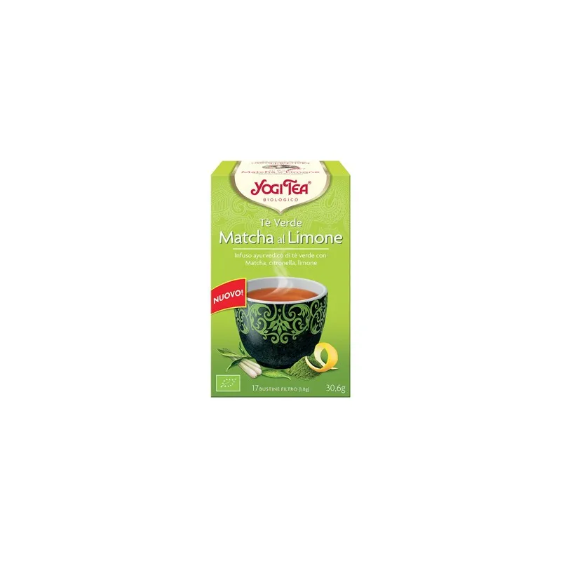 Yogi Tea Té Verde Matcha Limón 20 sobres | Farmacia Barata Yogi Tea Té Verde Matcha Limón 20 sobres | Farmacia Barata