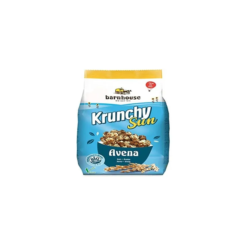 Muesli Krunchy Sun Avena 375g | Farmacia Barata Muesli Krunchy Sun Avena 375g | Farmacia Barata