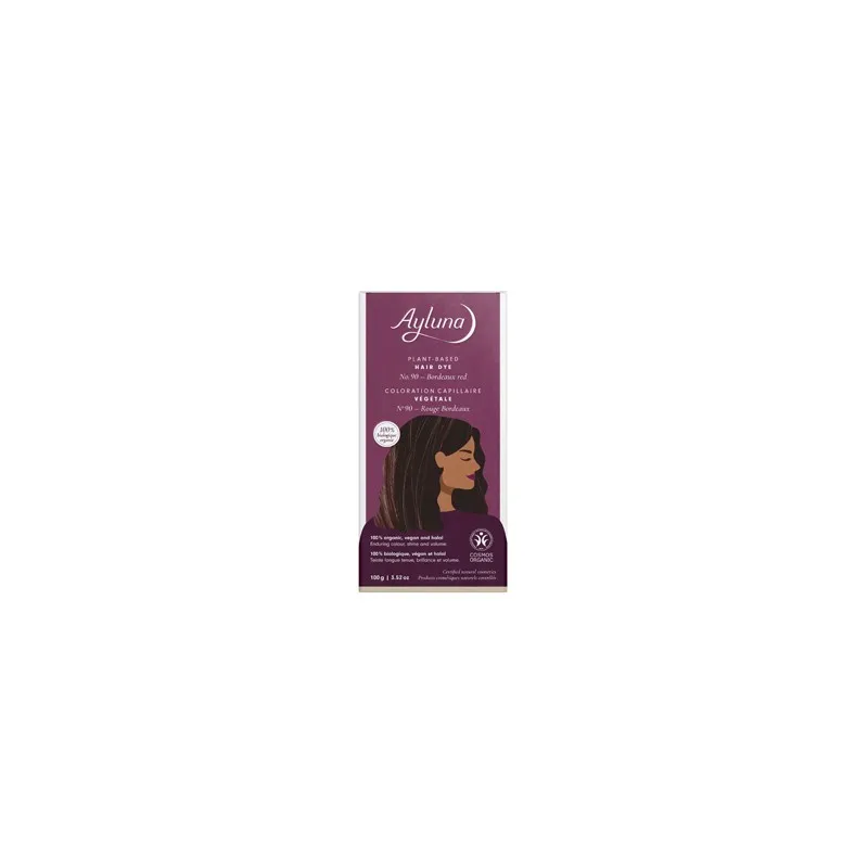 Ayluna Colorante Vegetal Rojo Burdeos 90 | Farmacia Barata
