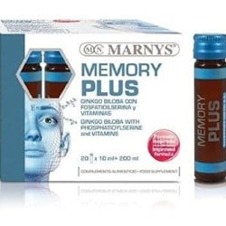 Marnys Memory Plus, 20 ampollas.