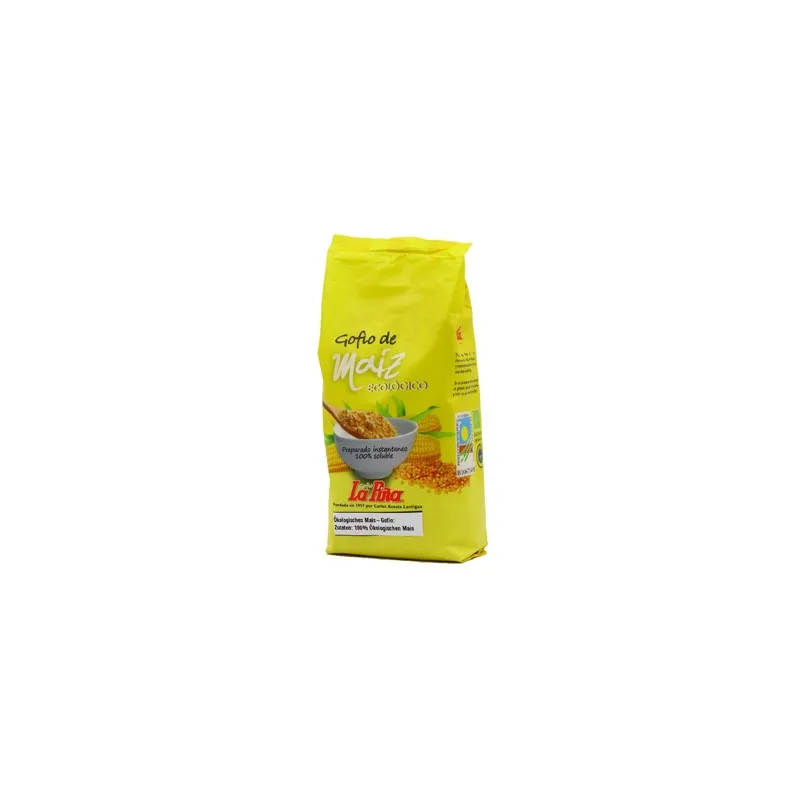 Gofio Maíz Bio 500g La Piña | Farmacia Barata Gofio Maíz Bio 500g La Piña | Farmacia Barata