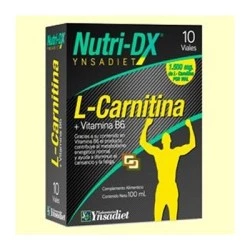 Ynsadiet L-Carnitina Vit. B6, 10 viales