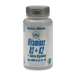 Ynsadiet Vitamina D3+K2 Silicio, 90 cápsulas