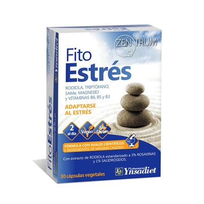 Zentrum Fitoestres, 30 cápsulas.