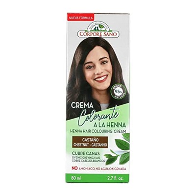 Corpore Sano Cubre Canas Castaño, 80 ml