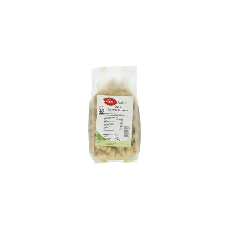 Granero Soja Texturizada Gruesa 250 g | Farmacia Barata