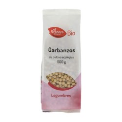 El Granero Garbanzos Bio, 500g.