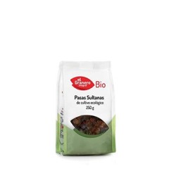El Granero Pasas Sultaninas Bio, 250 gramos.
