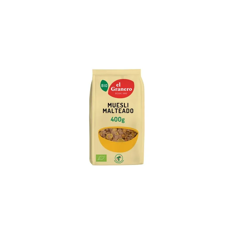 Granero Muesli Malteado 400 g Bio | Farmacia Barata