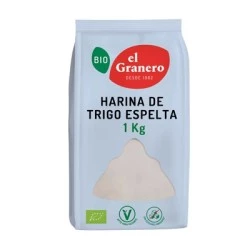 El Granero Harina Espelta Blanca, 1kg Bio