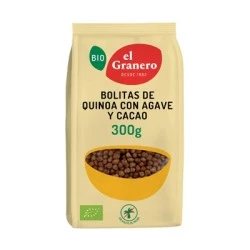 Granero Bolitas Quinoa Agave Cacao, 300g