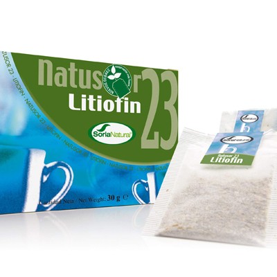 Soria Natural Infusión Nat. 23, Litiofin, 100% Natural, 30 g