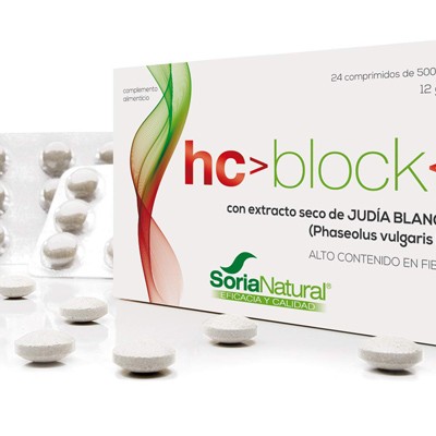 Soria Natural Hcblok, 24 cápsulas.