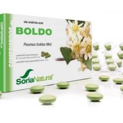 Soria Natural Boldo, 60 comprimidos.