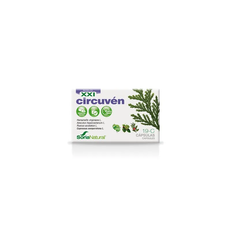 Soria Natural Circuven 19 30 cápsulas | Farmacia Barata