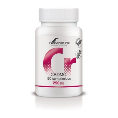 Soria Natural Cromo, 150 comprimidos.