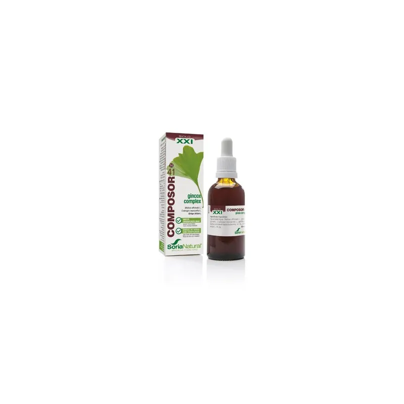 Soria Natural Composor 41 Ginkgo XXI | Farmacia Barata