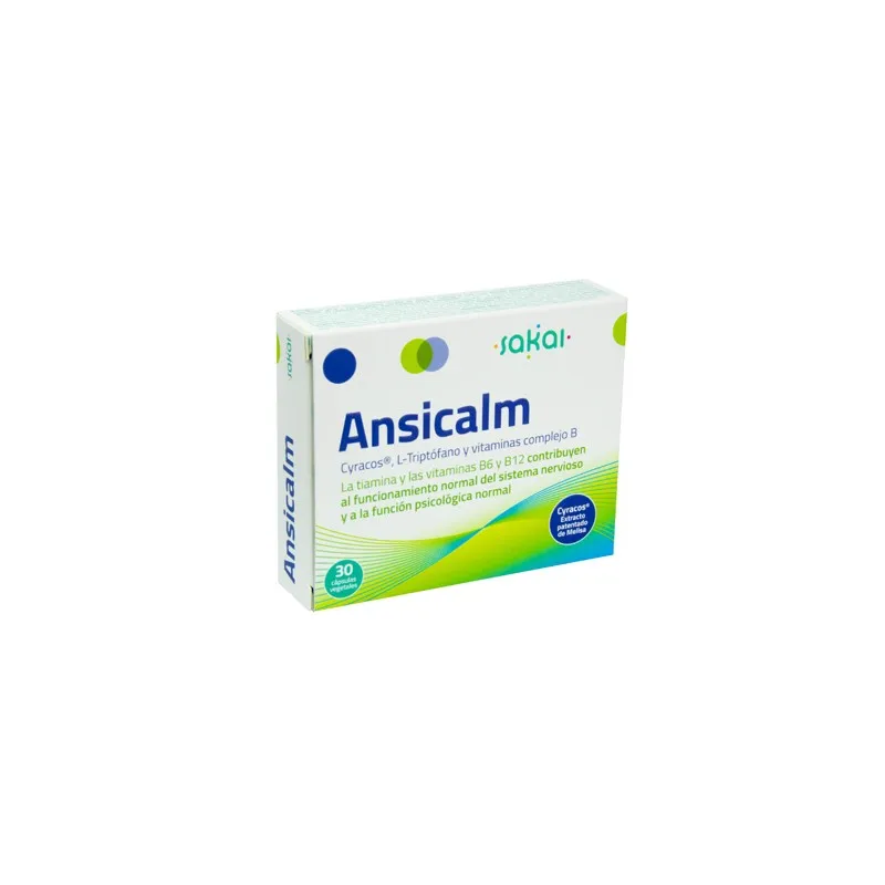 Ansicalm 30cap Sakai | Farmacia Barata Ansicalm 30cap Sakai | Farmacia Barata