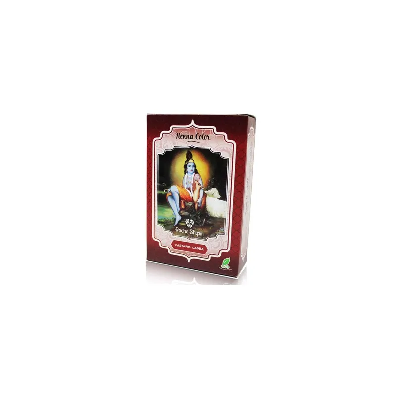 Henna Castaño Caoba Polvo Radhe | Farmacia Barata