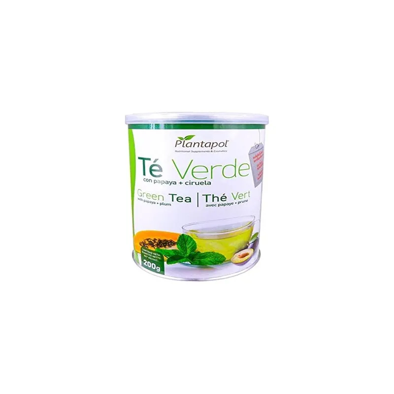 Plantapol Té Verde Papaya Insta, 200 g | Farmacia Barata