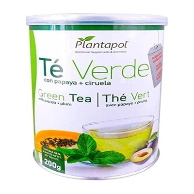 Plantapol Té Verde Papaya Insta, 200g.