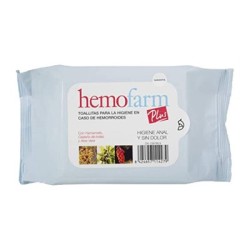 Hemofarm Plus, 40 toallitas diarias.