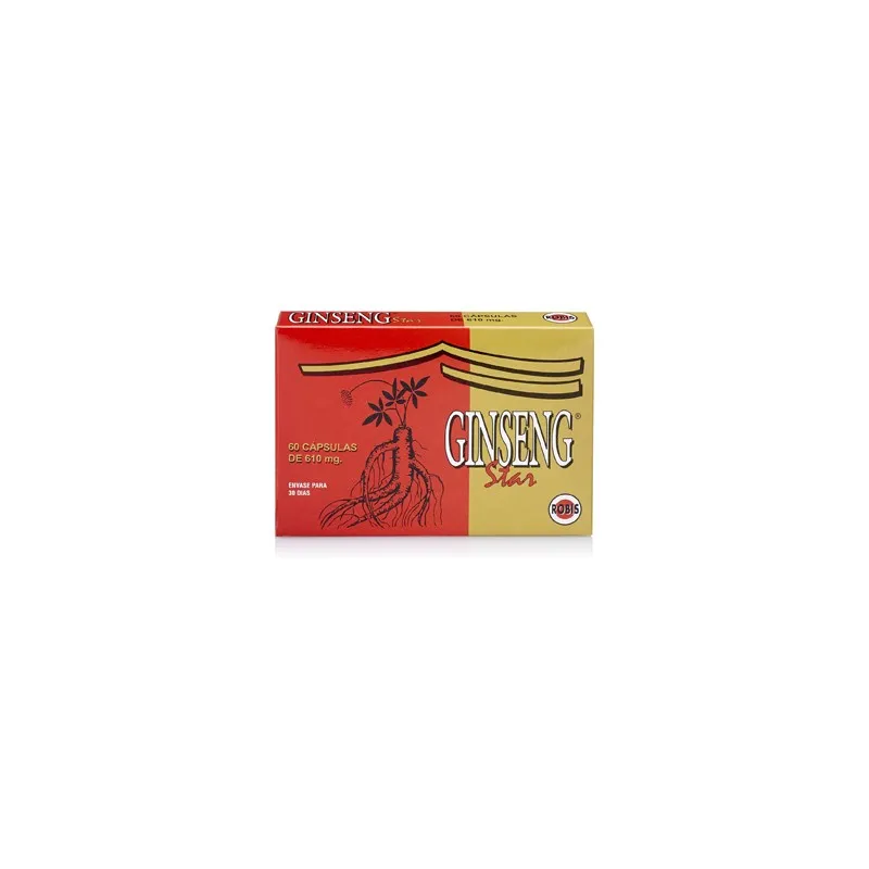 Robis Ginseng Star 60 cápsulas | Farmacia Barata