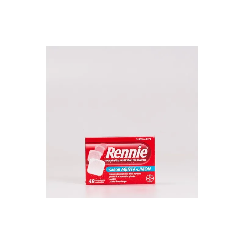 Digestivo Rennie Menta-Limón, 48 comprimidos. 
