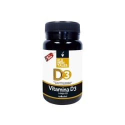 Nova Diet Vitamina D3, 1000 UI, 120 cápsulas.
