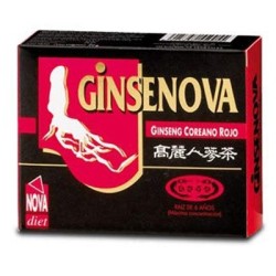 Nova Diet Ginsenova, 60 cápsulas.