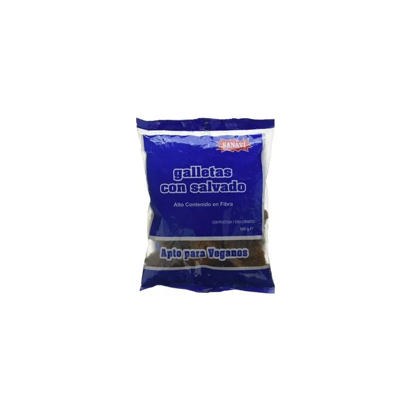 Galletas Salvado Glutinado Sanavi 300 g | Farmacia Barata
