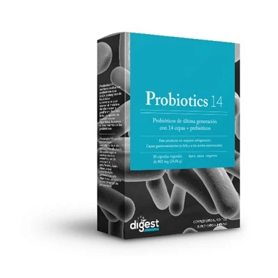 Herbora Probiotics 14, 30 cápsulas.