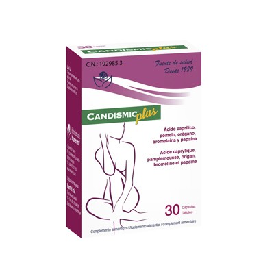 Bioserum Candismic Plus, 30 cápsulas.