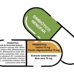 Bioserum Simbiótico Nenúfar, 30 cápsulas.