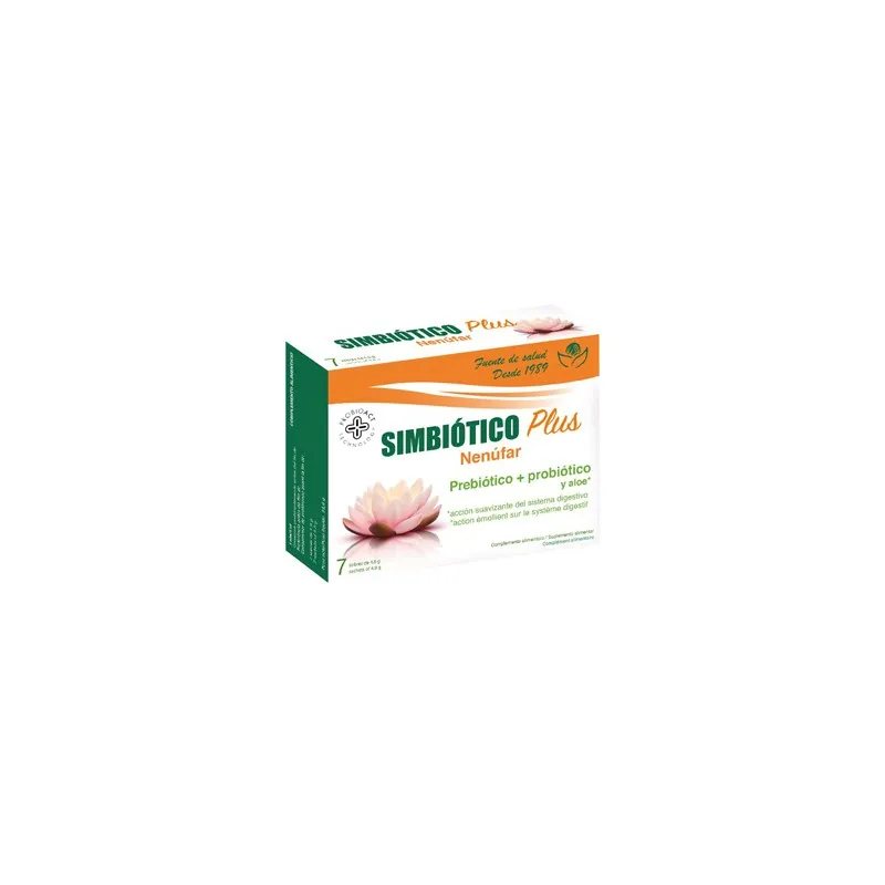 Simbiótico Plus Nenúfar 7 dosis Bioserum | Farmacia Barata