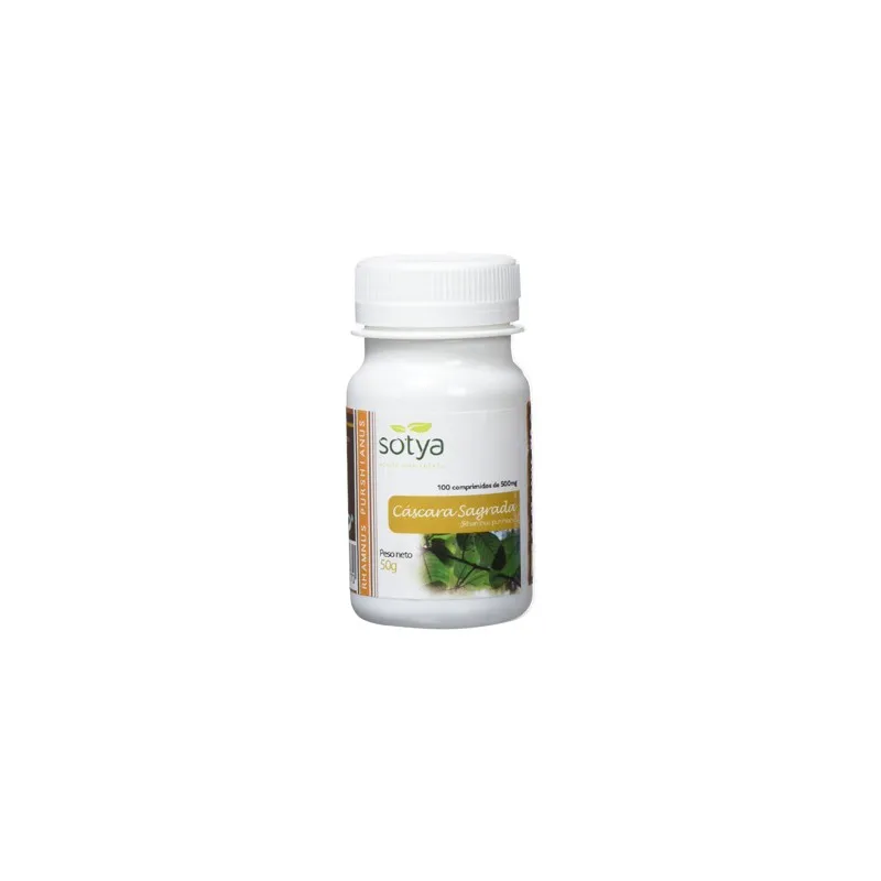 Sotya Cáscara Sagrada 100 comp | Farmacia Barata