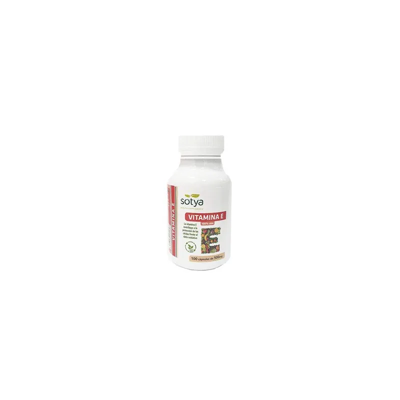 Sotya Vitamina E 500mg 100 cápsulas | Farmacia Barata
