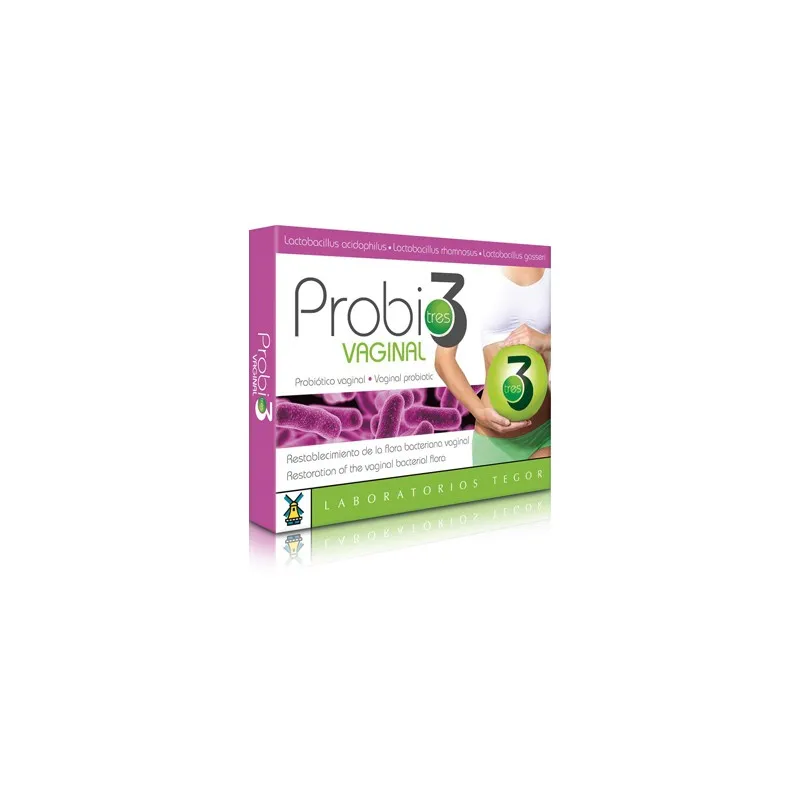 Tegor ProBio3 Vaginal 10 cápsulas | Farmacia Barata