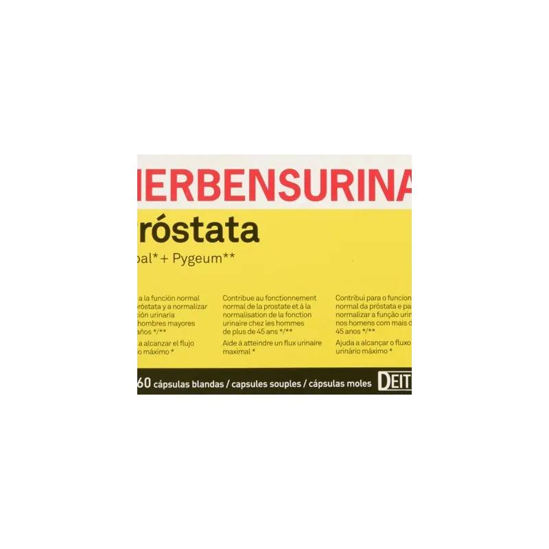 Herbensurina Prostata 60 cápsulas | Farmacia Barata