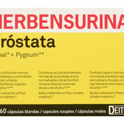 Deiters Herbensurina Prostata, 60 cápsulas.