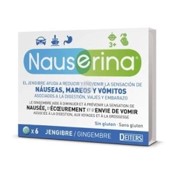 Deiters Nauserina, 6 comprimidos.