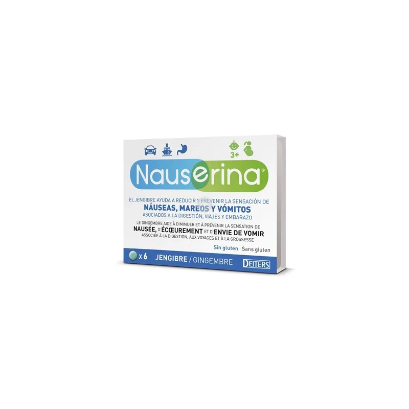 Deiters Nauserina 6 comprimidos | Farmacia Barata