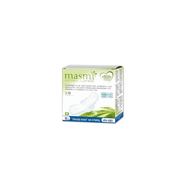 Compresa Noche Masmi 10 unidades | Farmacia Barata