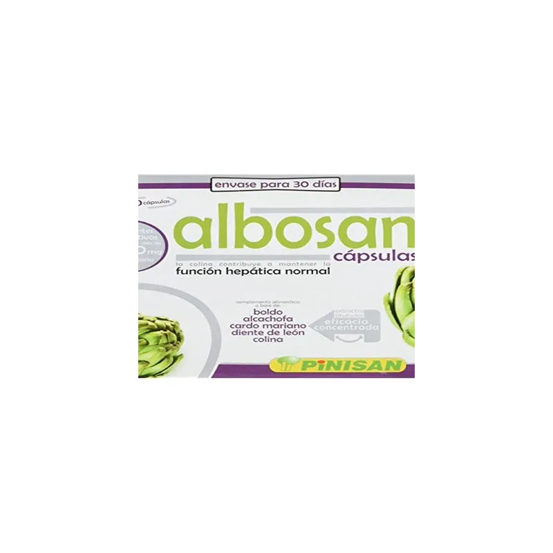 Pinisan Albosan 60 cápsulas | Farmacia Barata