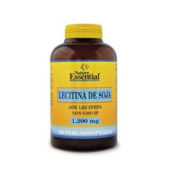 Nature Essential Lecitina 1200mg, 150 perlas.